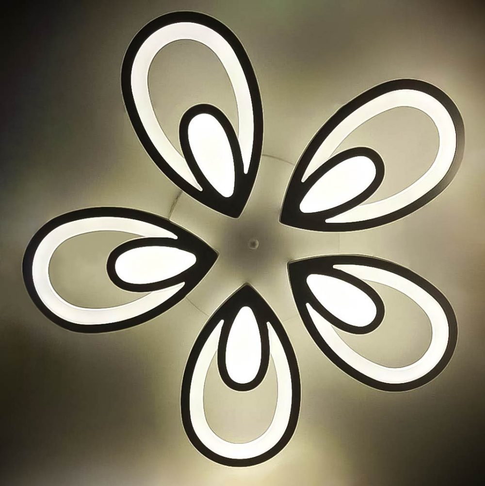 Люстра светодиодная потолочная в форме цветка Daisy фото