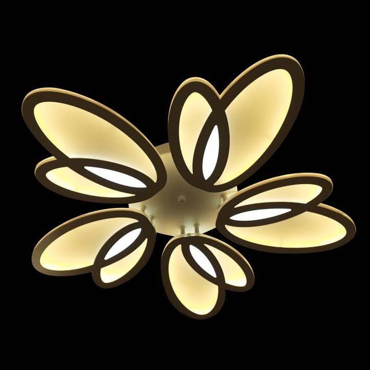 Люстра светодиодная потолочная в форме цветка Jasmine фото
