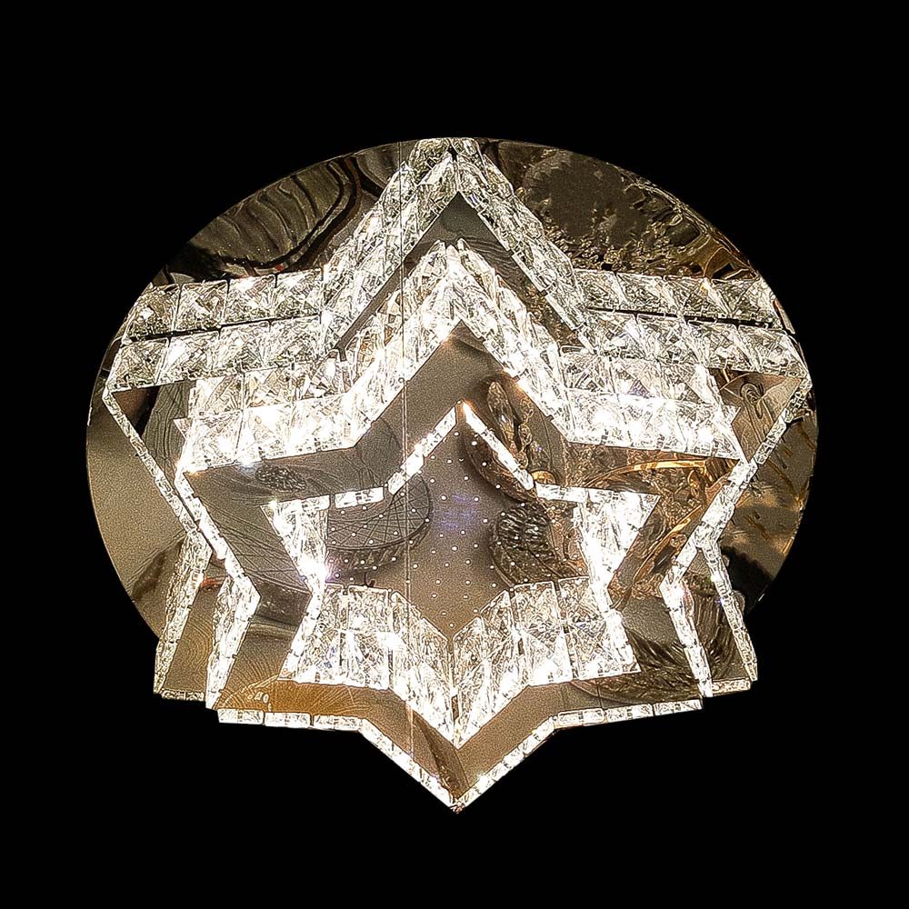 Лед люстра хрустальная звезда GlassStar фото