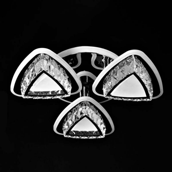 хрустальная светодиодная люстра Crystal Trigon - 3 фото